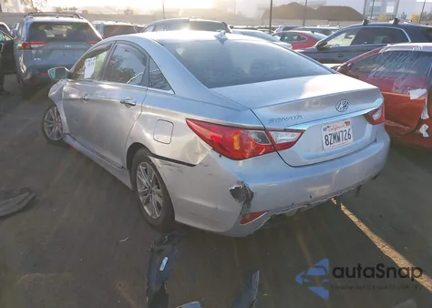 2014 Hyundai Sonata Gls из США, поврежденный, VIN 5NPEB4AC8EH829831